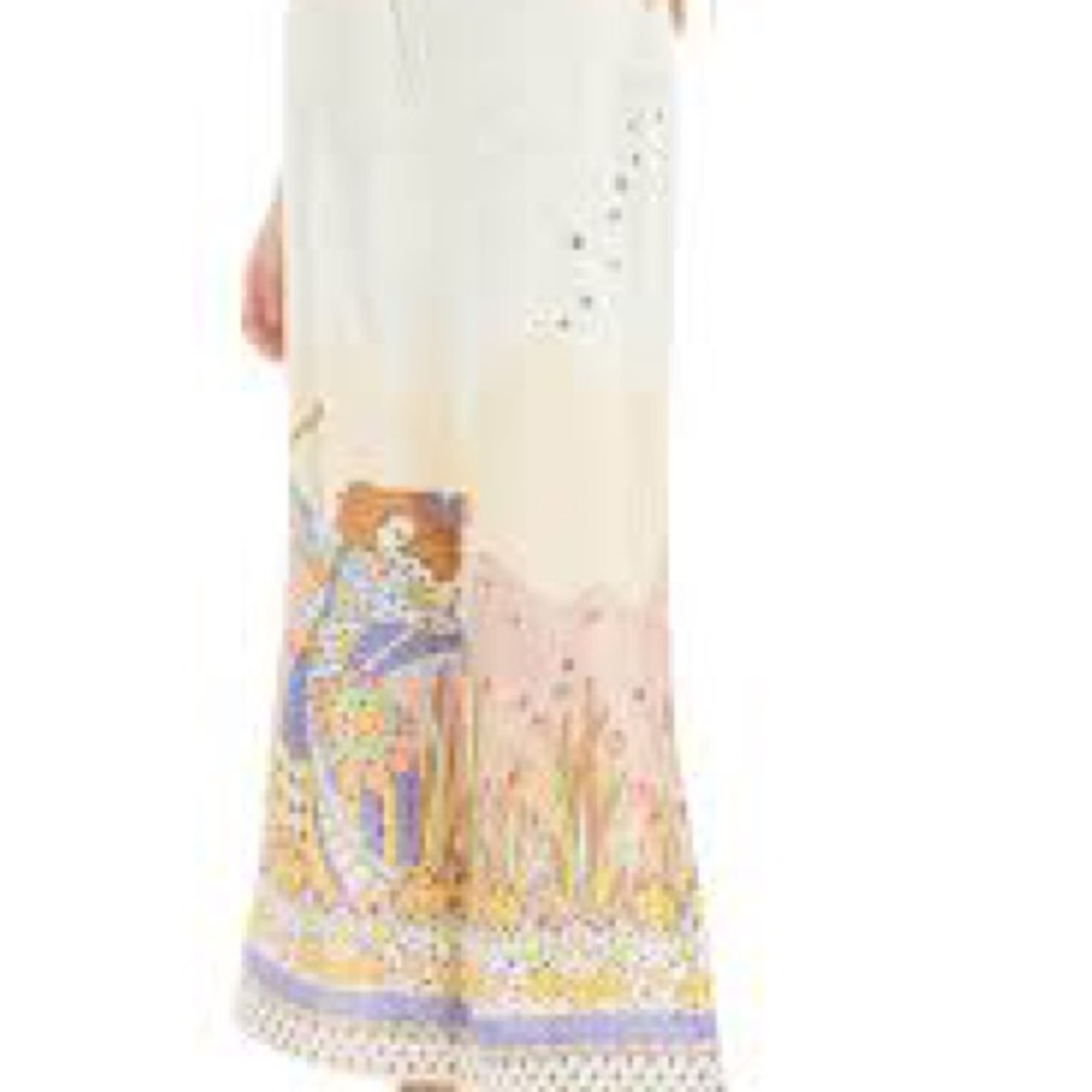ZIMMERMANN
Printed silk crepe de chine kick-flare pants - Picture 9 of 11